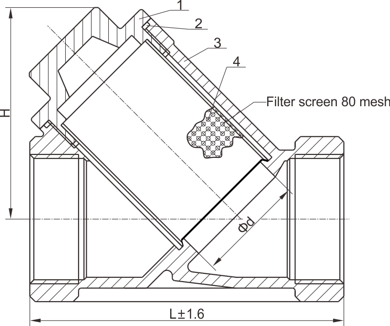 C702 Y型過(guò)濾器